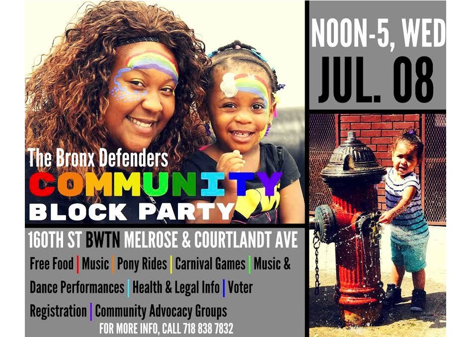 The Bronx Defenders Community Block Party | Osborne Association